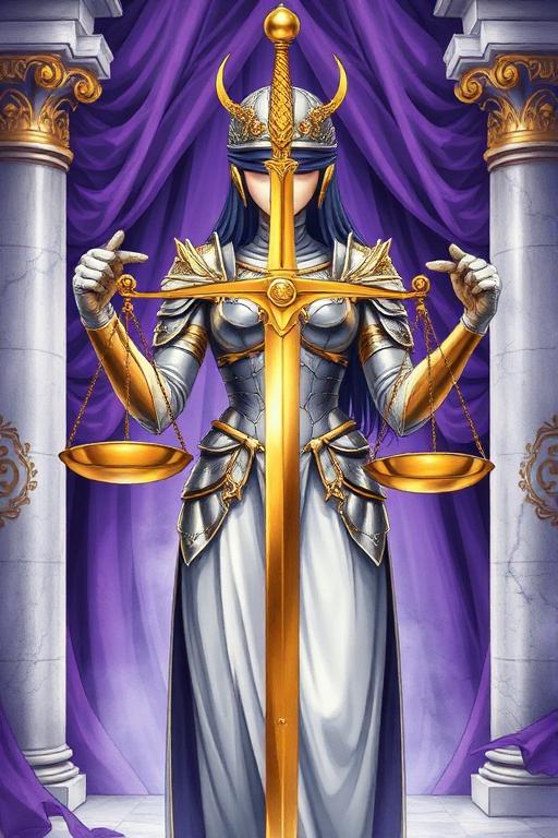 Carta de tarô: A Justiça